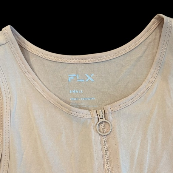 FLX  Midi Dress Urban Outdoor Size Small NWT Beige - Picture 3 of 9